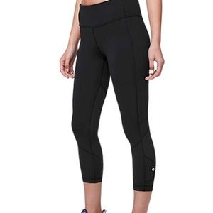 Lululemon Pace Rival Crop Black